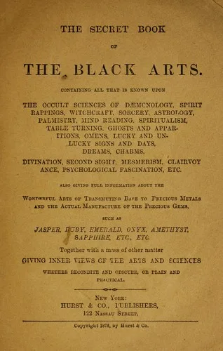 The secret book of the black arts