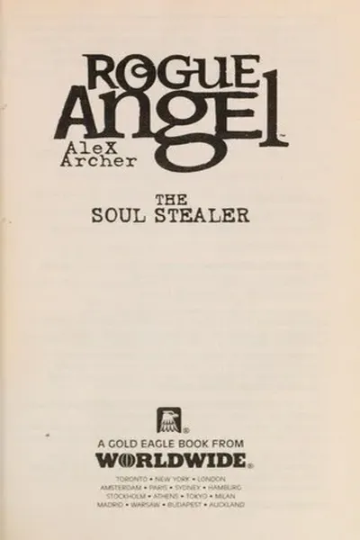 The Soul Stealer (Rogue Angel)