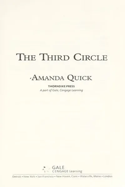 The Third Circle:(Arcane Society, #4)