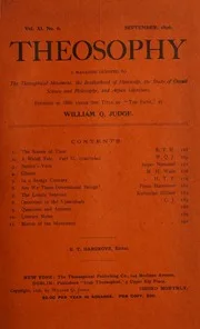 Theosophy 1896-09: Vol 11 Iss 6