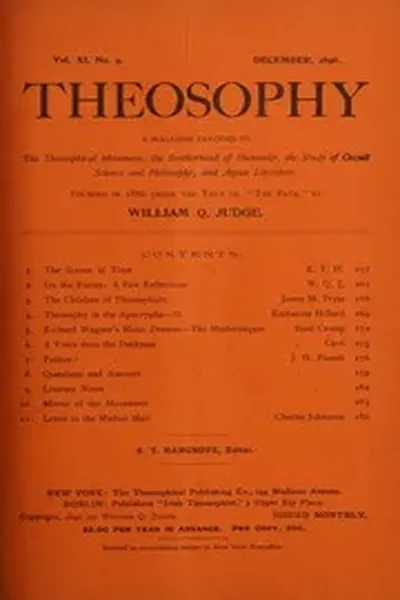 Theosophy 1896-12: Vol 11 Iss 9