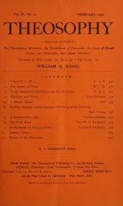 Theosophy 1897-02: Vol 11 Iss 11