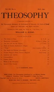 Theosophy 1897-05: Vol 12 Iss 2