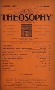 Theosophy 1897-08: Vol 12 Iss 5