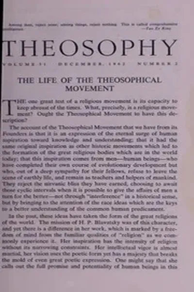 Theosophy Vol-51,No-2,December 1962