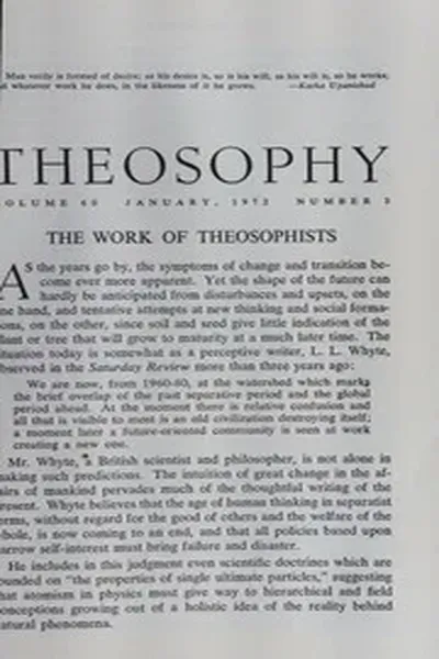 Theosophy Vol-60,No-3,January 1972