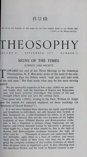 Theosophy Vol-63,No-11,September 1975