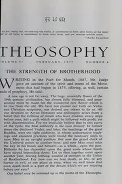Theosophy Vol-63,No-4,February 1975