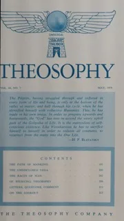 Theosophy Vol-66 No-7 May-1978