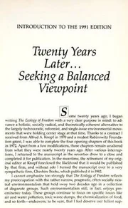 Twenty Years Later - Murray Bookchin