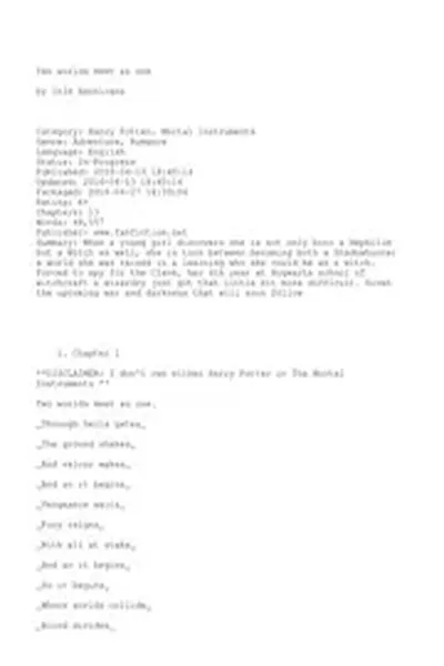 Two worlds meet as one