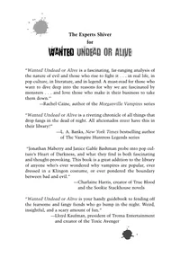 Wanted Undead Or Alive