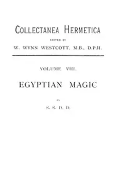 Westcott W W Collectanea Hermetica Volume 08