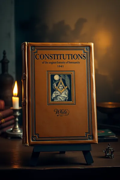 White W H Constitutions Of The Ancient Fraternity Of Freemasonry 1841