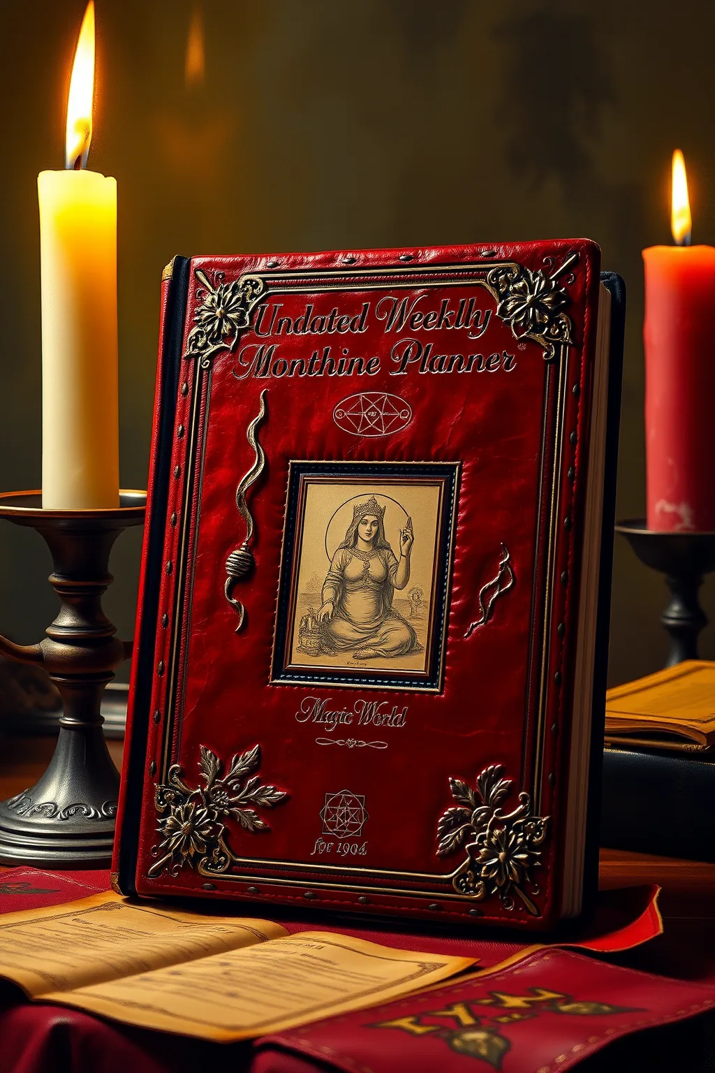 Undated Weekly and Monthly Deluxe Planner