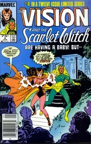 Vision & The Scarlet Witch #4 1 1986