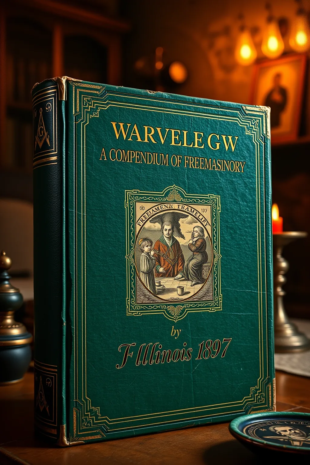 Warvelle G W A Compendium Of Freemasonry In Illinois 1897 — Freemasonry & Secret Societies