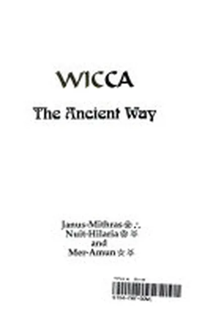 Wicca — 