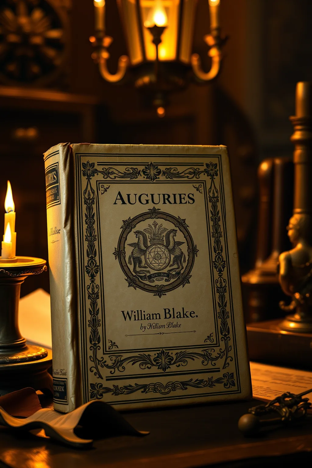 William Blake's Auguries of innocence, together with the Rearrangement by Dr. John Sampson and a comment by Geoffrey Keynes Kt — Divination & Tarot