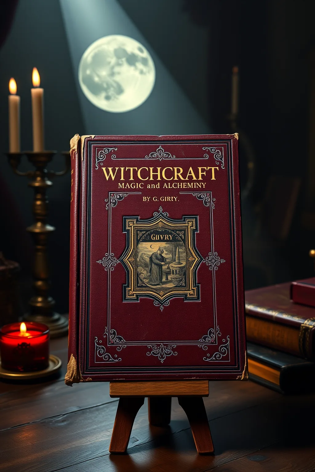 Witchcraft magic and alchemy