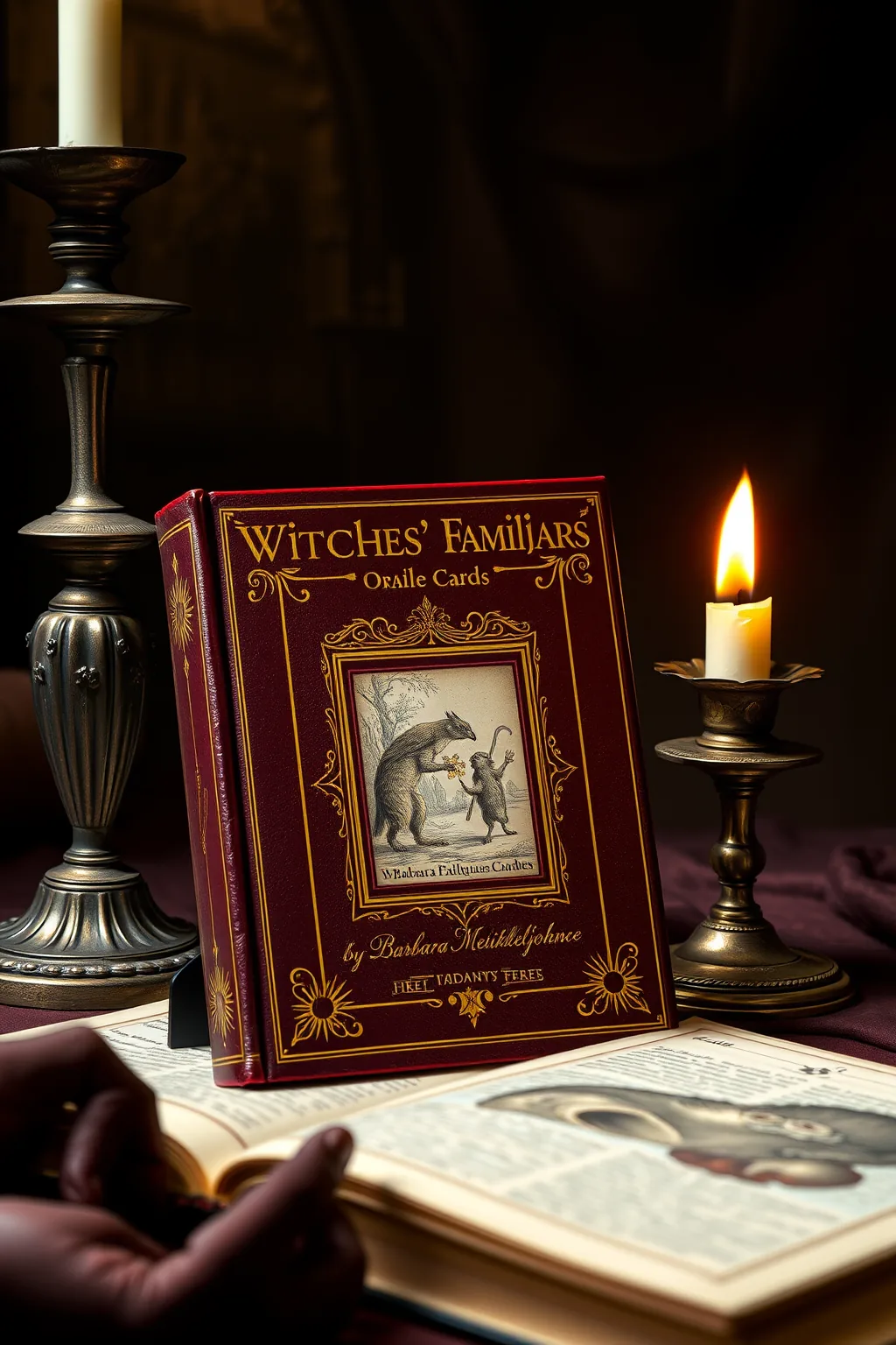 Witches' Familiars Oracle Cards — 
