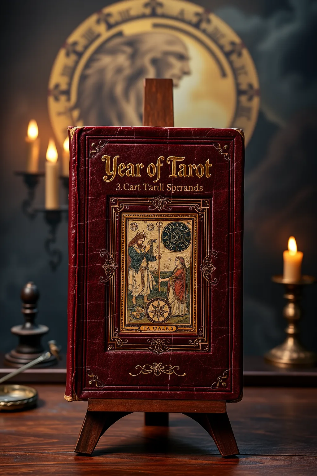 Year of Tarot - 3 Card Tarot Spreads Weekly Planner — Divination & Tarot