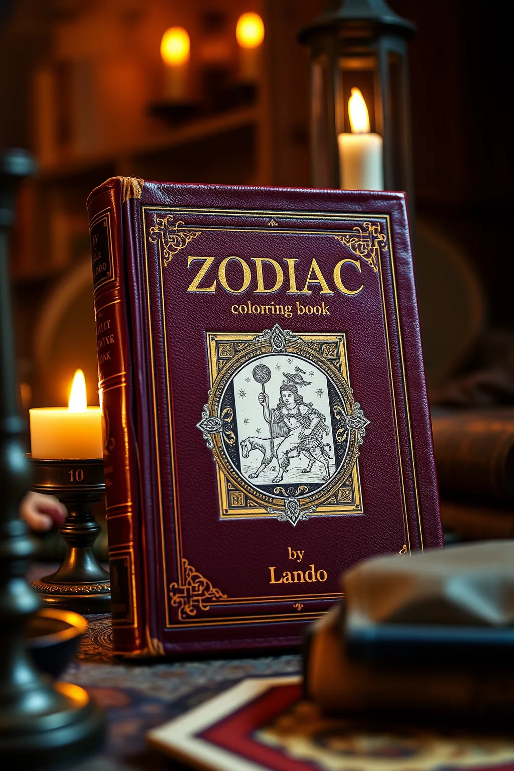 Zodiac Adult Coloring Book — Astrology & Cosmology