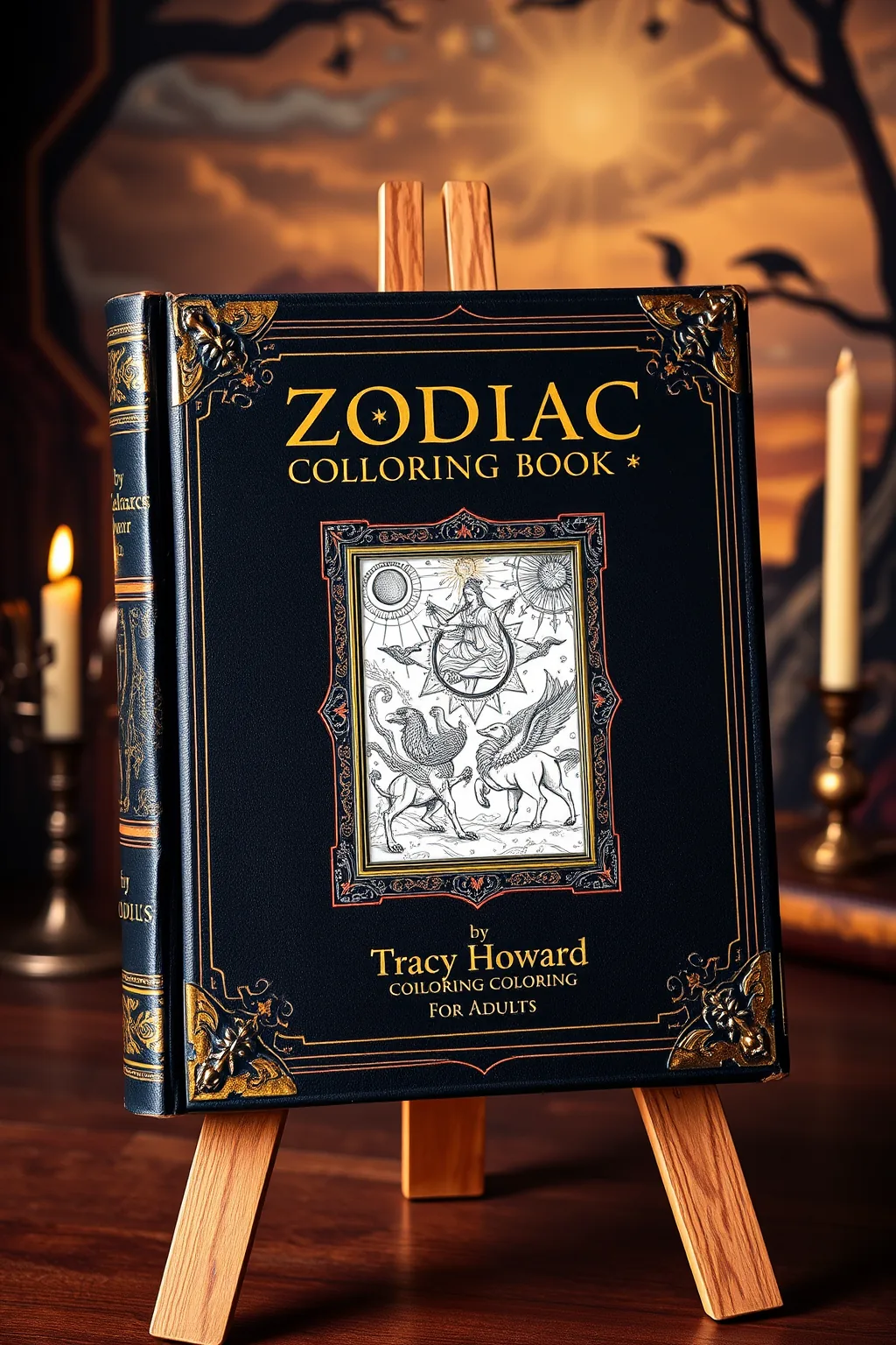 Zodiac Coloring Book for Adults — Astrology & Cosmology
