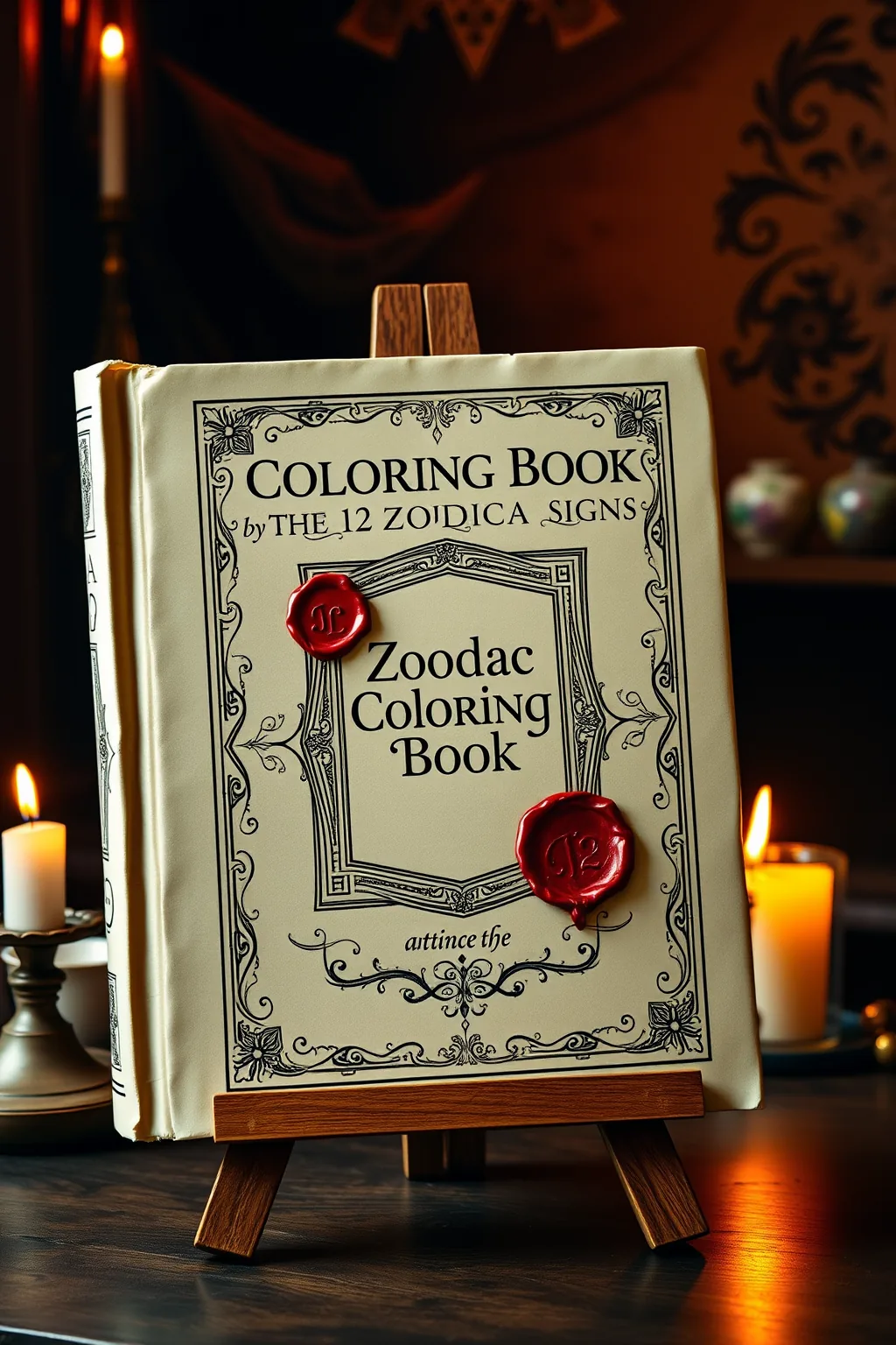 Zodiac Coloring Book — Astrology & Cosmology