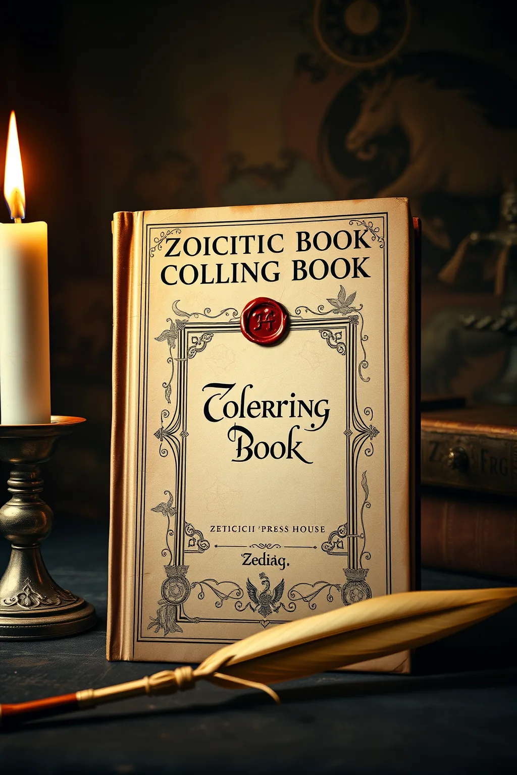 Zodiac Coloring Book — Astrology & Cosmology