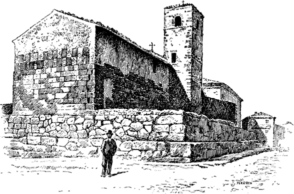 A Pelasgic hieron, or platform of altar, at Segni.