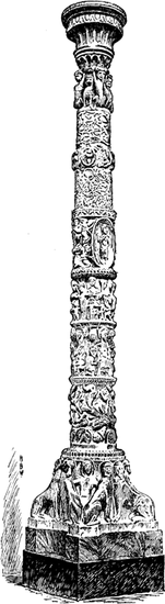 Candelabrum in the Church of S. Paolo fuori le Mura.