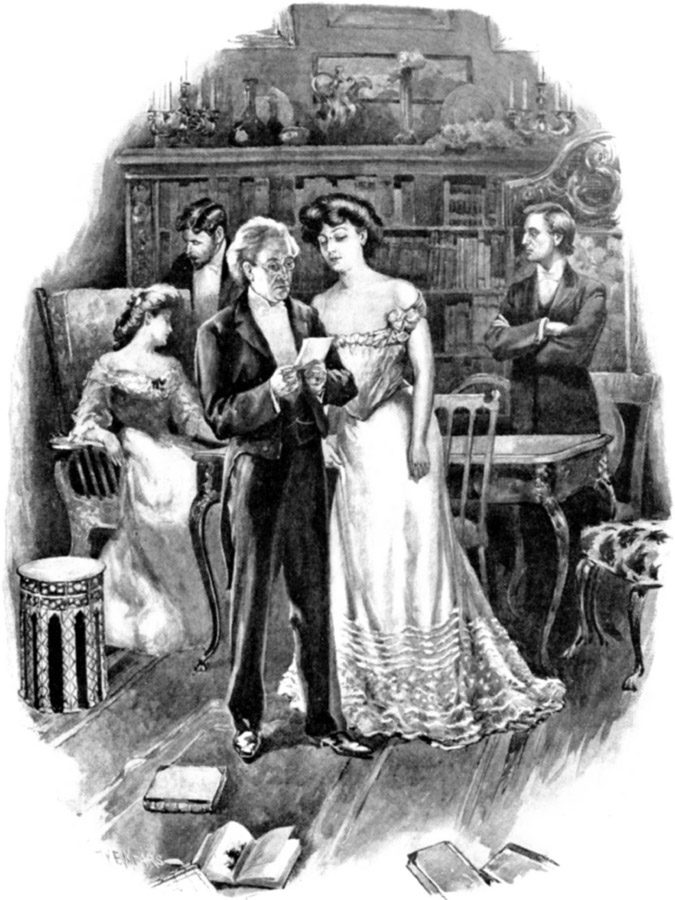 The girl's eyes were opening as from natural slumber