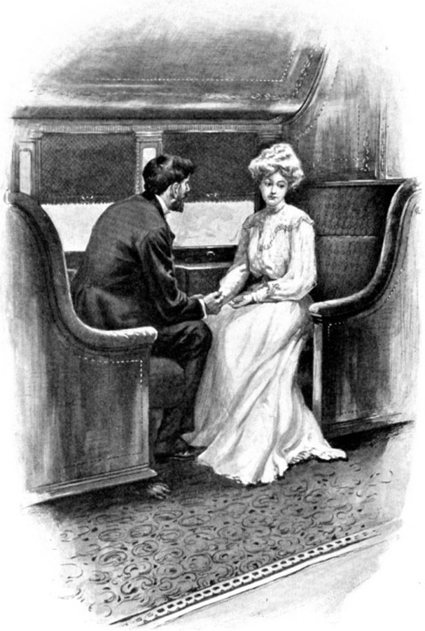 "You need not speak-Just put your hand in mine and I will understand"