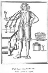 Floram Marchand. From an old, undated English publication in the Harry Houdini Collection.