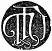 emblem: T, F, U entwined