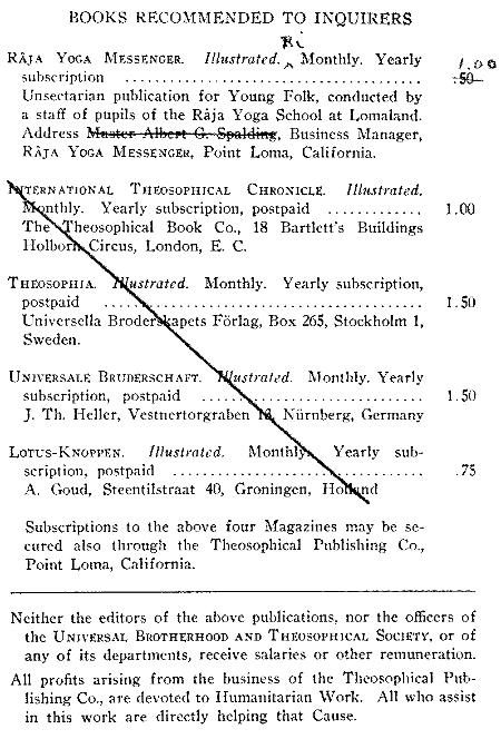 BOOKS RECOMMENDED TO INQUIRERS 5