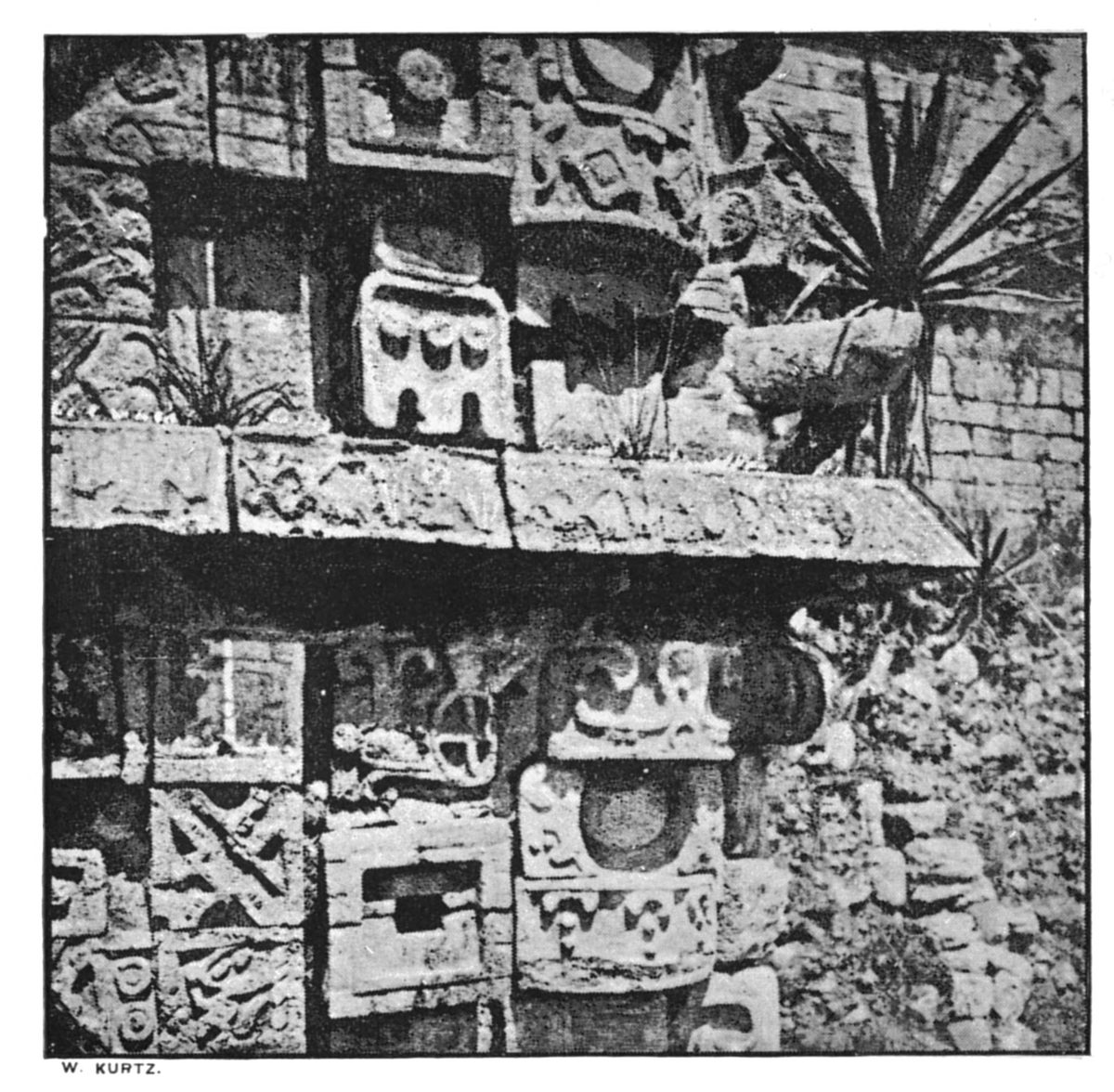 Cornice of the Sanctuary at Uxmal
