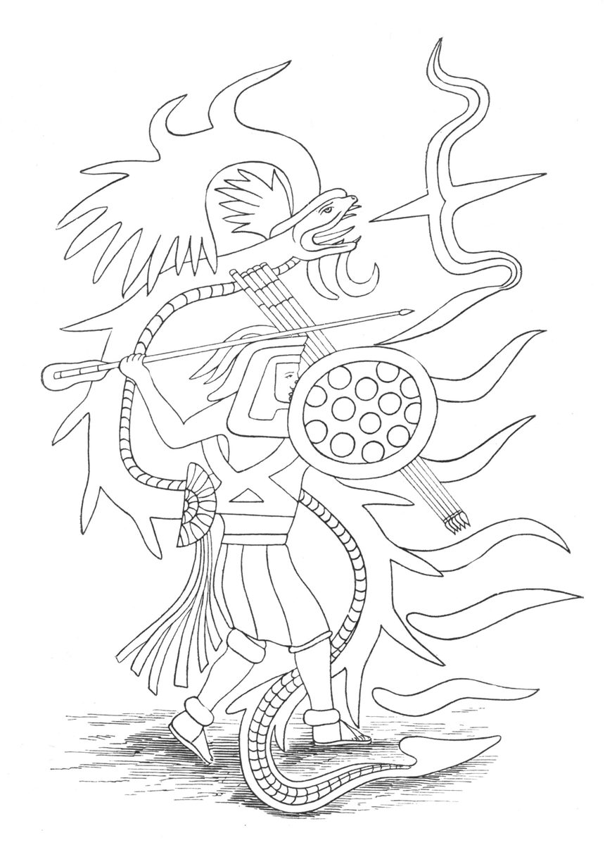 Prince Coh in battle