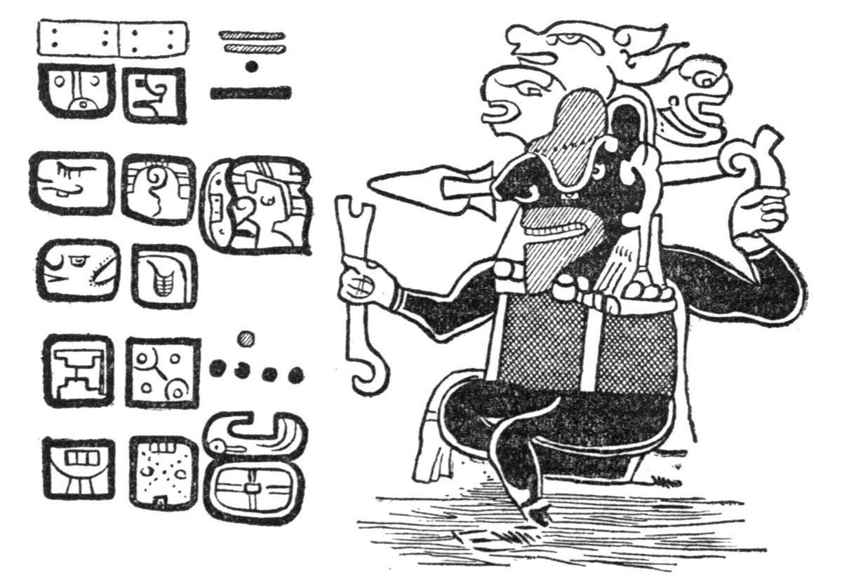 Plate VI., part II. of Troano M.S.