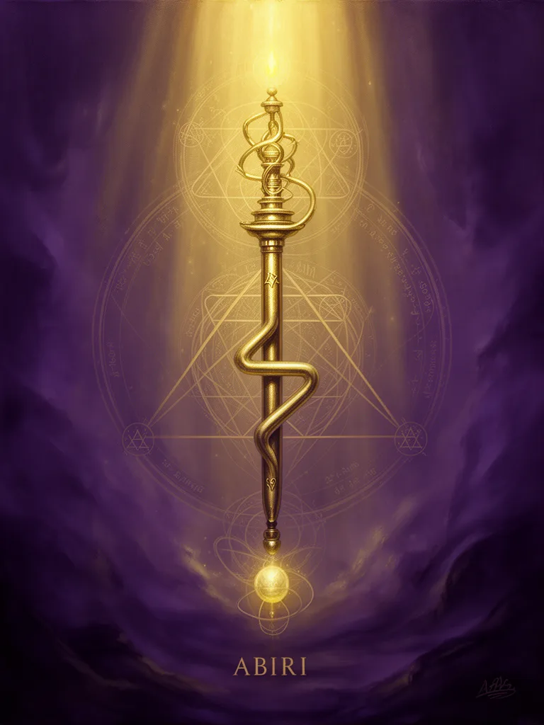 Abiri esoteric meaning illustration