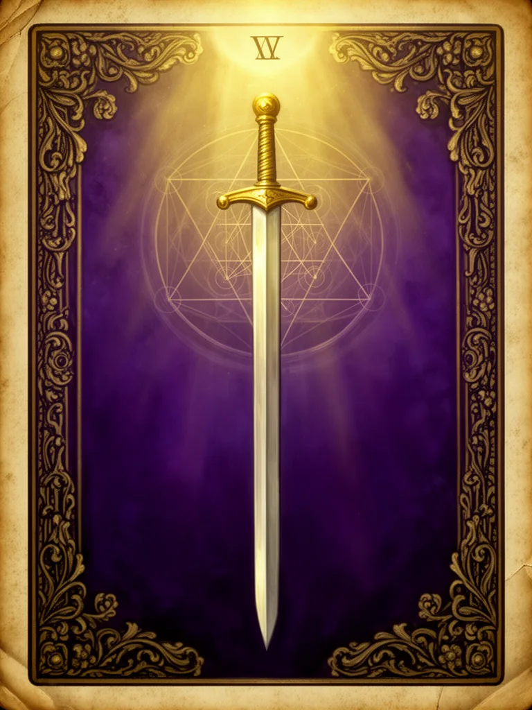 Ace of Swords esoteric meaning illustration