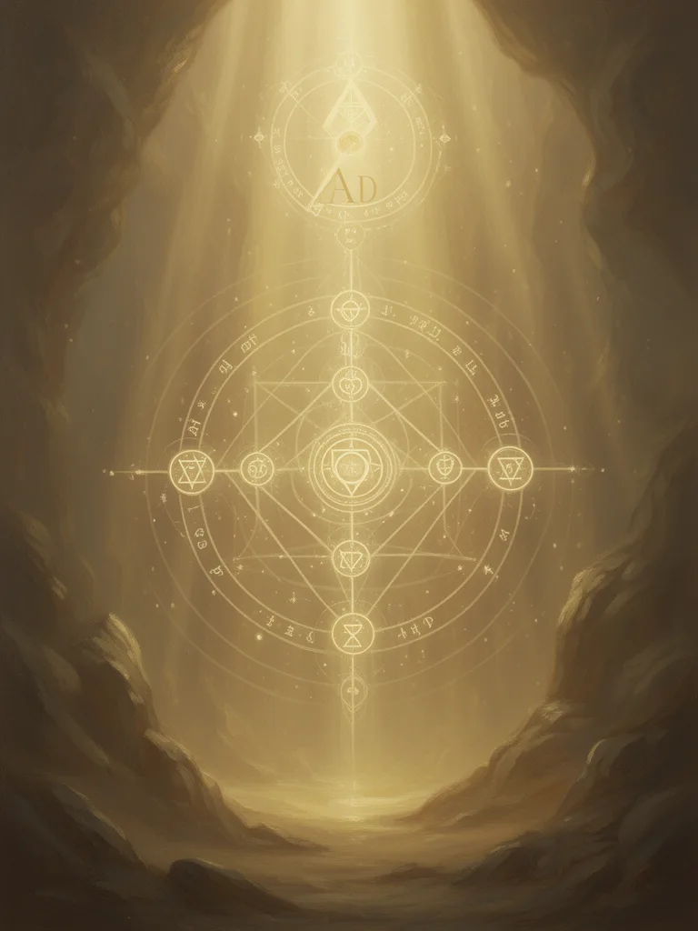 Ad esoteric meaning illustration