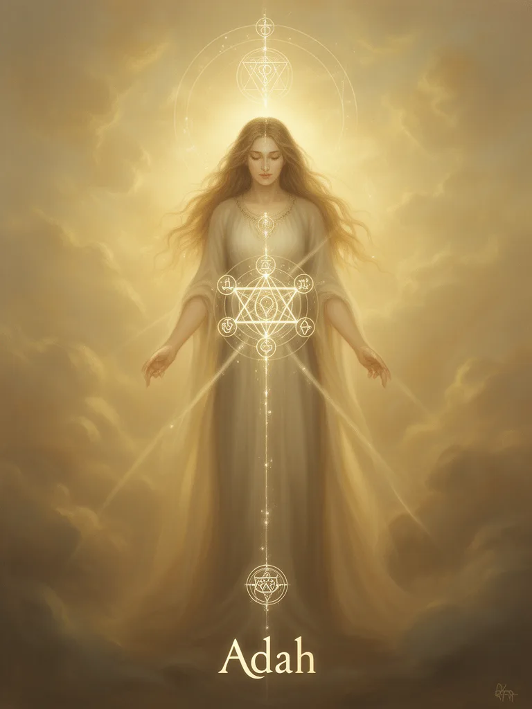 Adah esoteric meaning illustration
