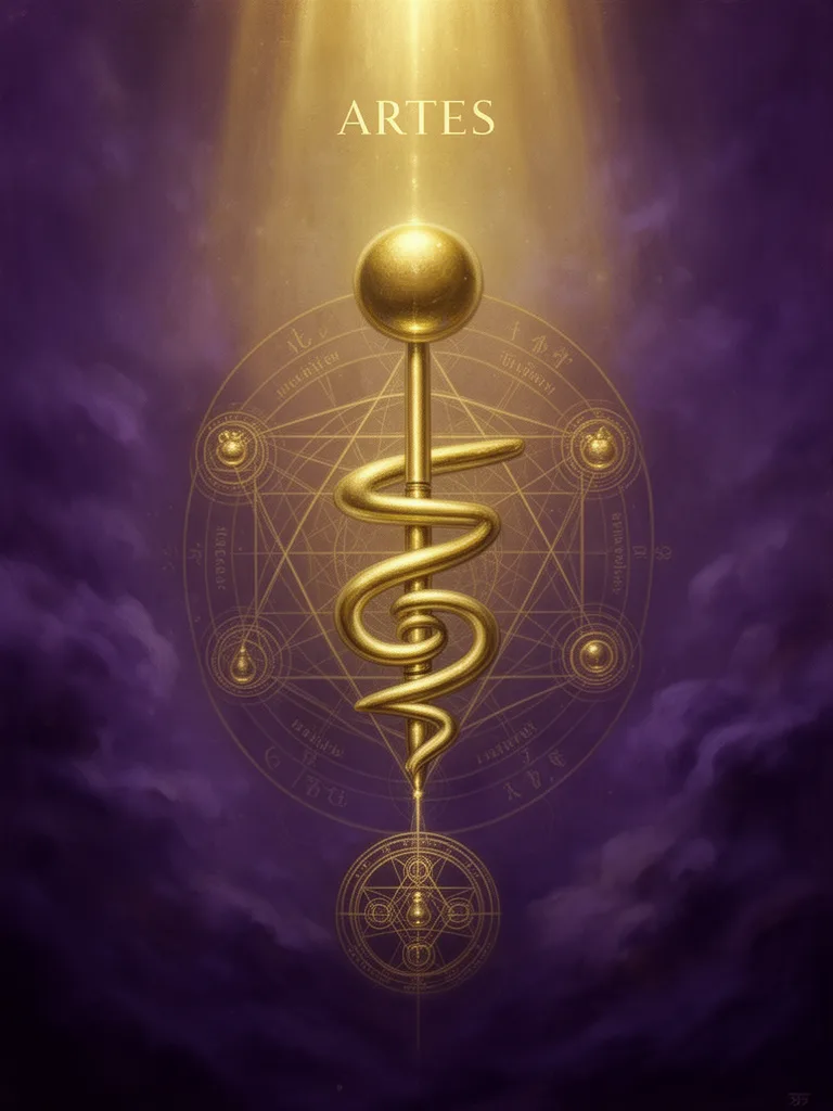 Artes esoteric meaning illustration