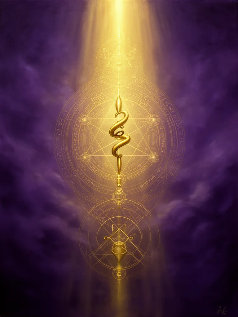 Aṣẹ esoteric meaning illustration