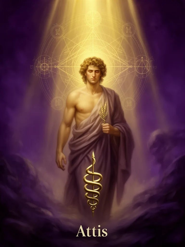 Attis esoteric meaning illustration