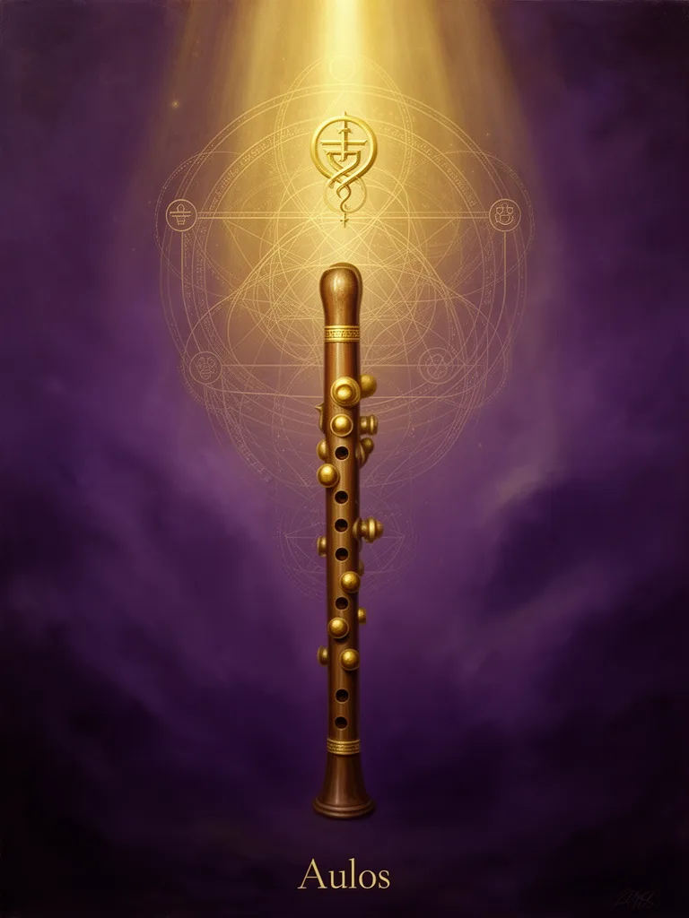 Aulos esoteric meaning illustration