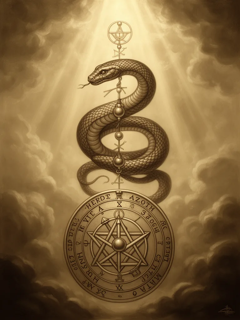 Azoth esoteric meaning illustration
