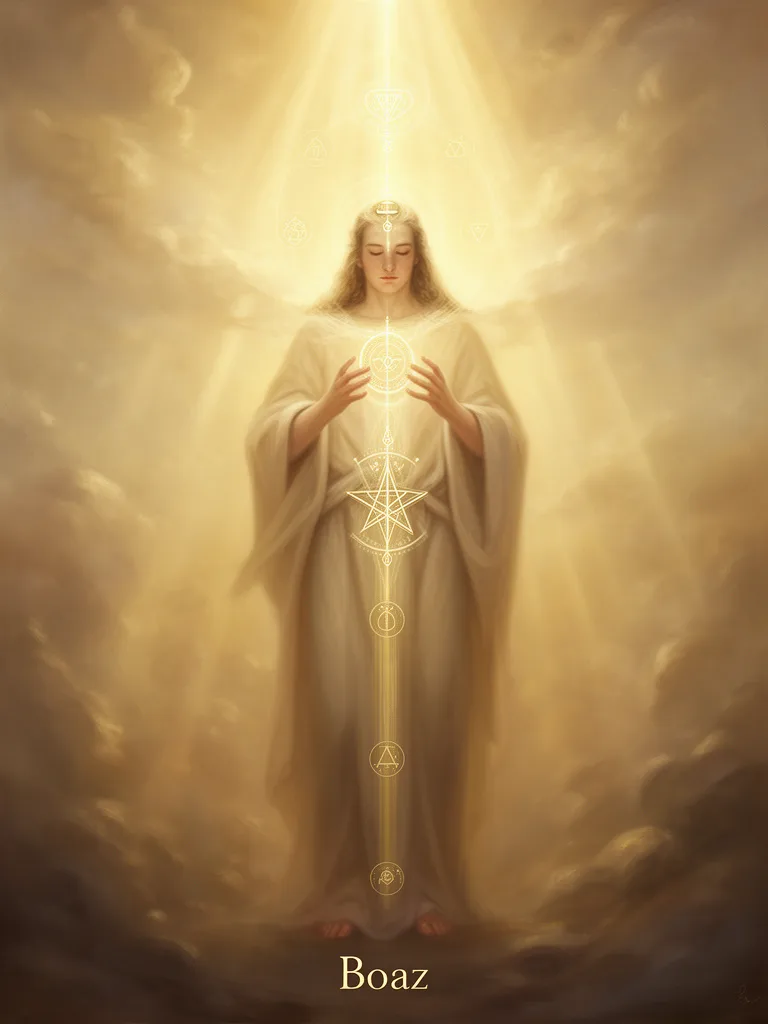 Boaz esoteric meaning illustration